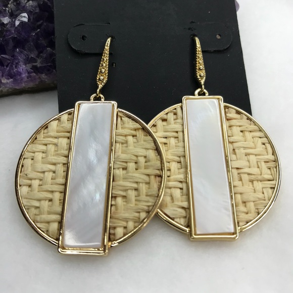 Jewelry - Laundry earrings by Shelli Segal NWT.